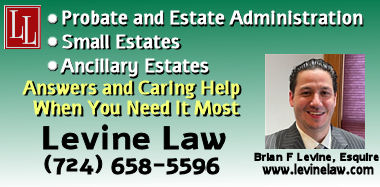 Law Levine, LLC - Estate Attorney in Parker PA for Probate Estate Administration including small estates and ancillary estates